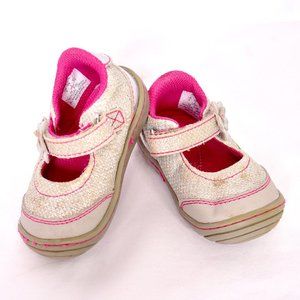 Surprize Toddler Girl's Silver Shoes Size 3